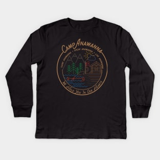 Camp Anawanna - Color Kids Long Sleeve T-Shirt